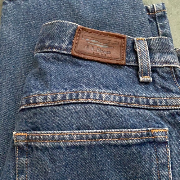 Classic LL Bean Mom Jeans High Rise - Picture 4 of 6